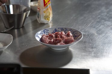 Take the veal out of the fridge