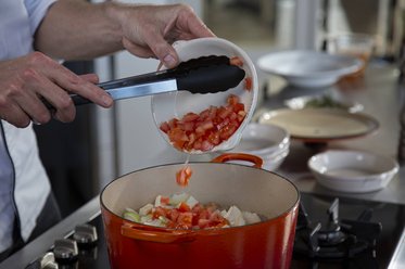 Add more vegetables to the casserole dish
