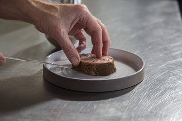 Enjoy your veal blade!